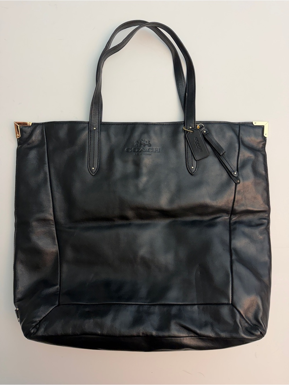 *New* Coach Large Leather Tote